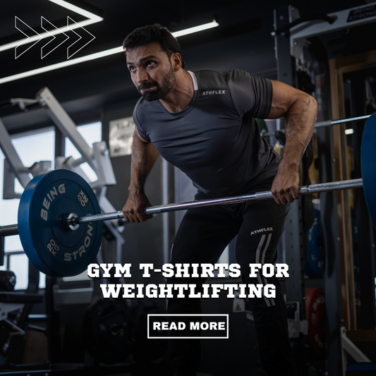 Gym T-Shirts for Weightlifting: Finding the Right Balance of Comfort and Compression