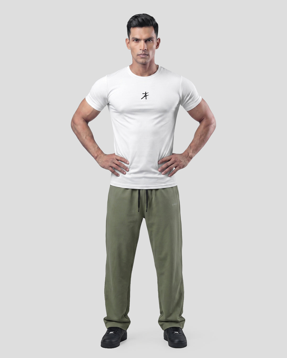 Sloid Baggy Pants