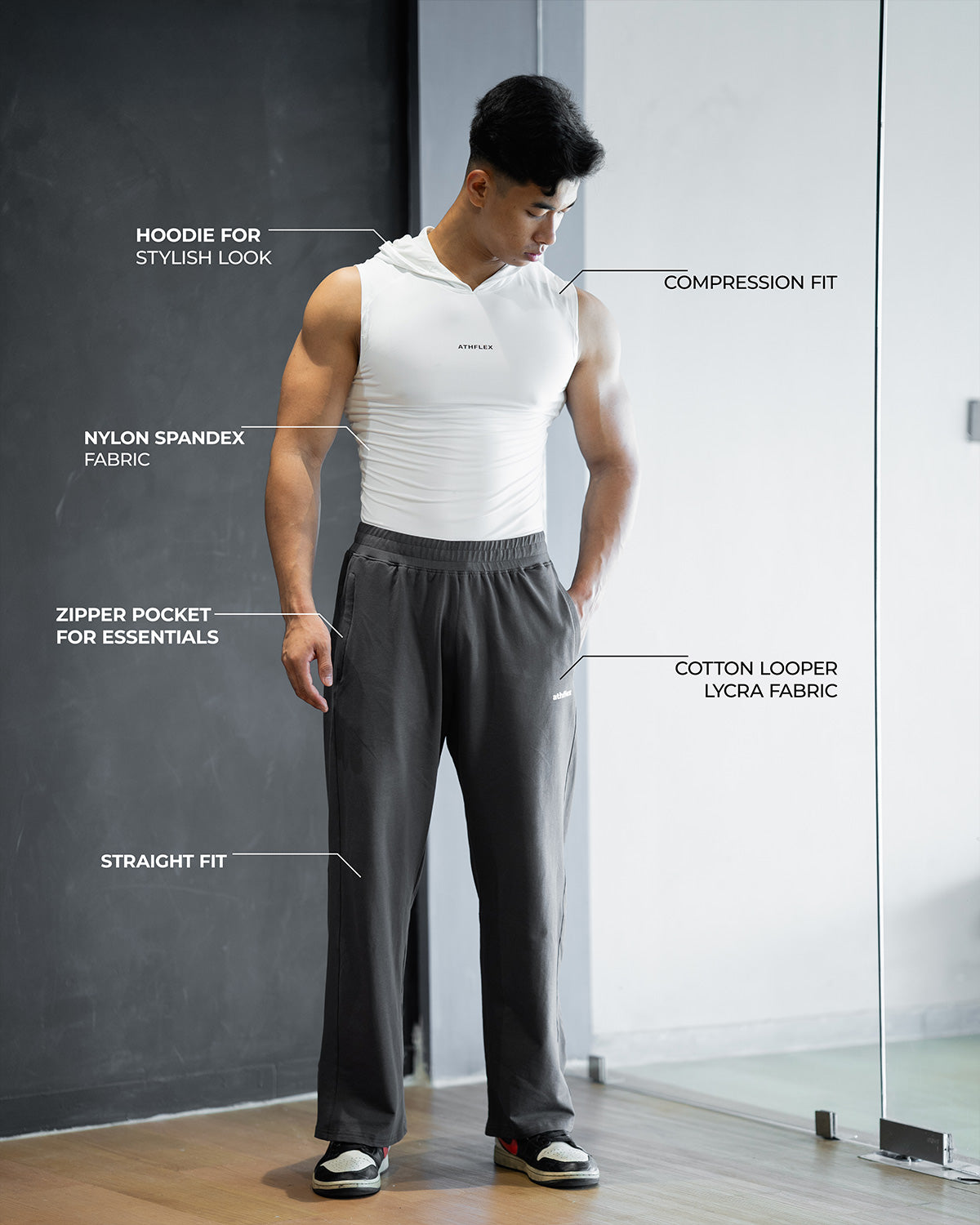 Assassin Compression Hoodie Tank