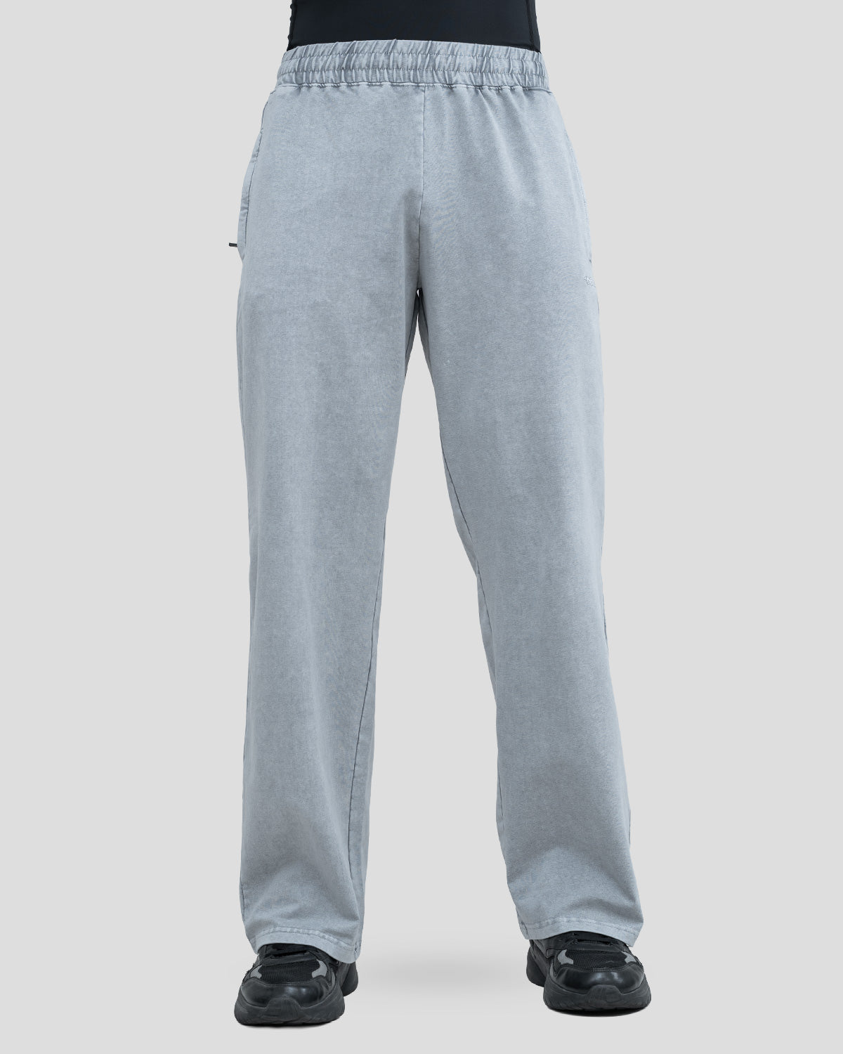 Acid Wash Straight Pants