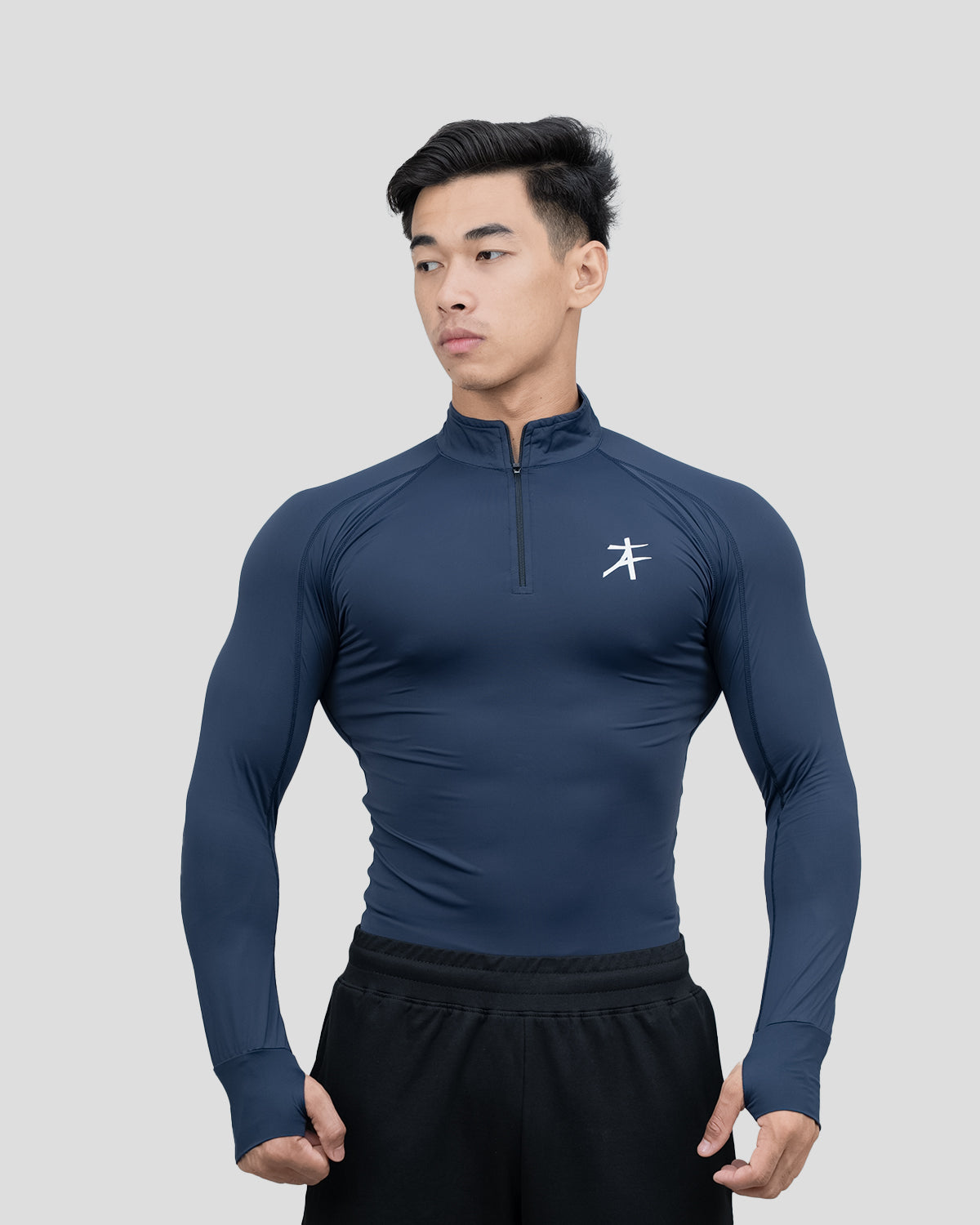 Hustle High Neck Pullover