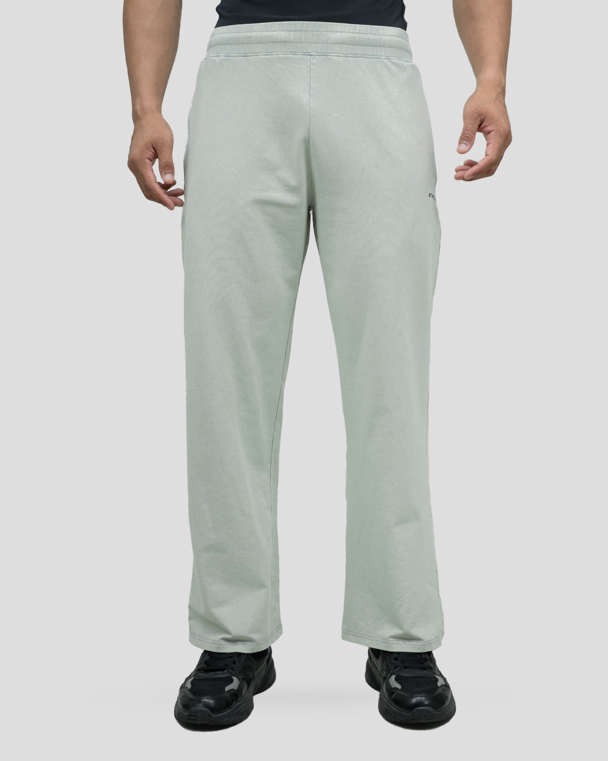 Washed Straight Pants