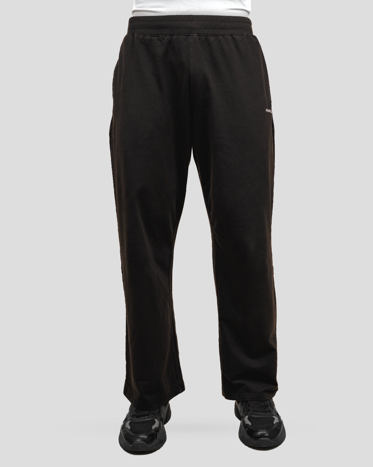 Washed Straight Pants