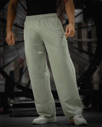 Washed Straight Pants