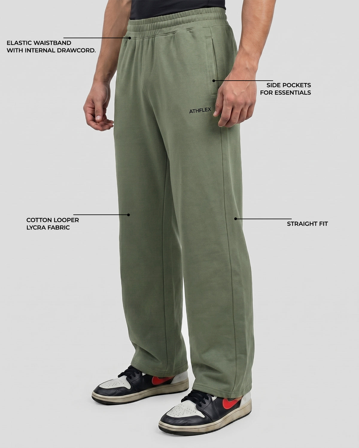 Classic Straight Pants