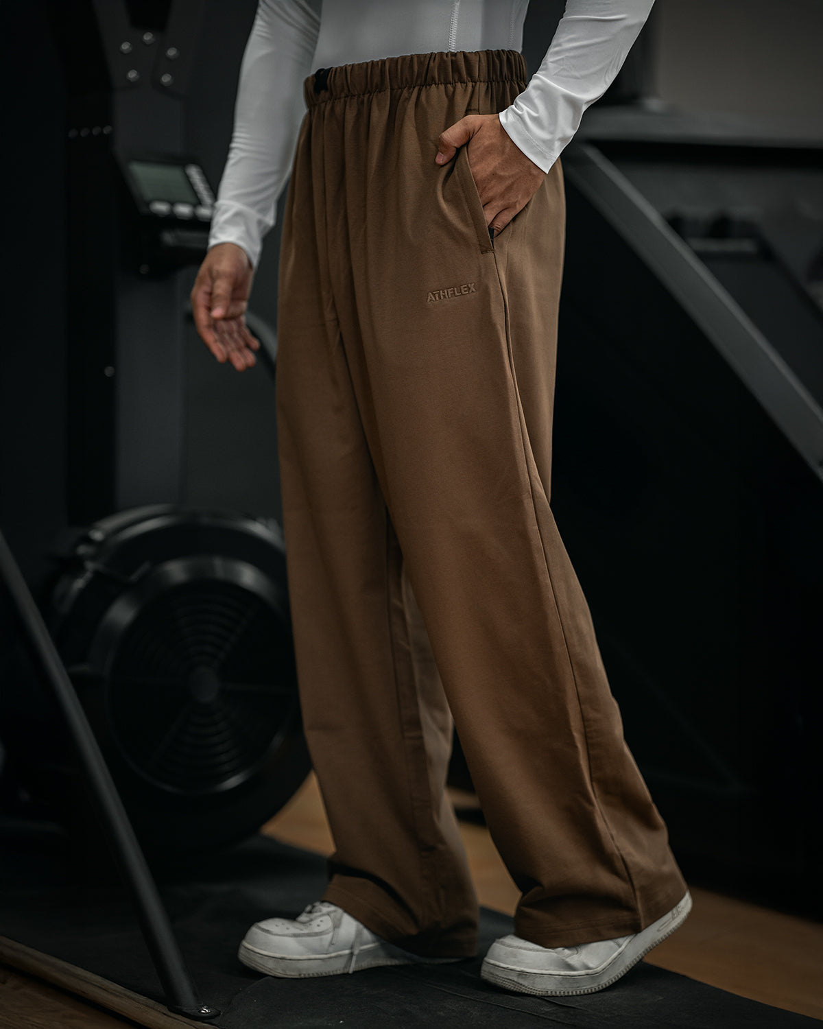 Sloid Baggy Pants