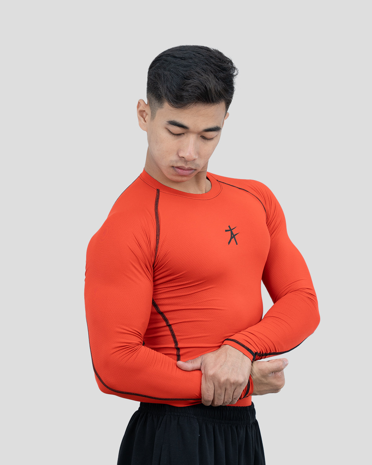 Ace Texture compression Full sleeve T-shirt