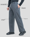 Acid Wash Straight Pants