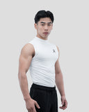 Hustle High Neck Compression Tank