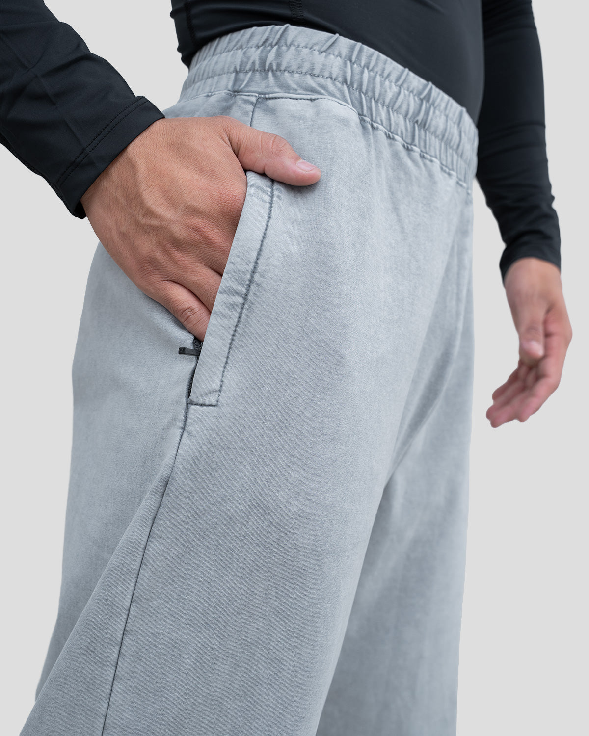 Acid Wash Straight Pants