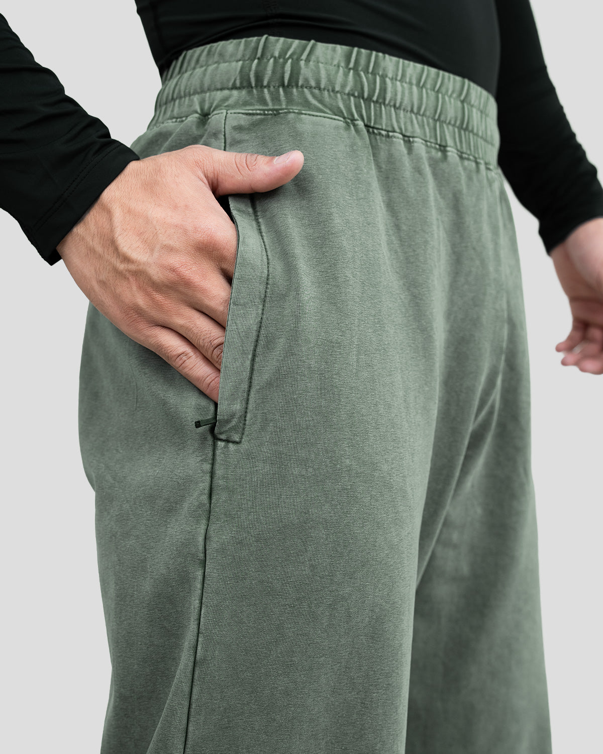 Acid Wash Straight Pant