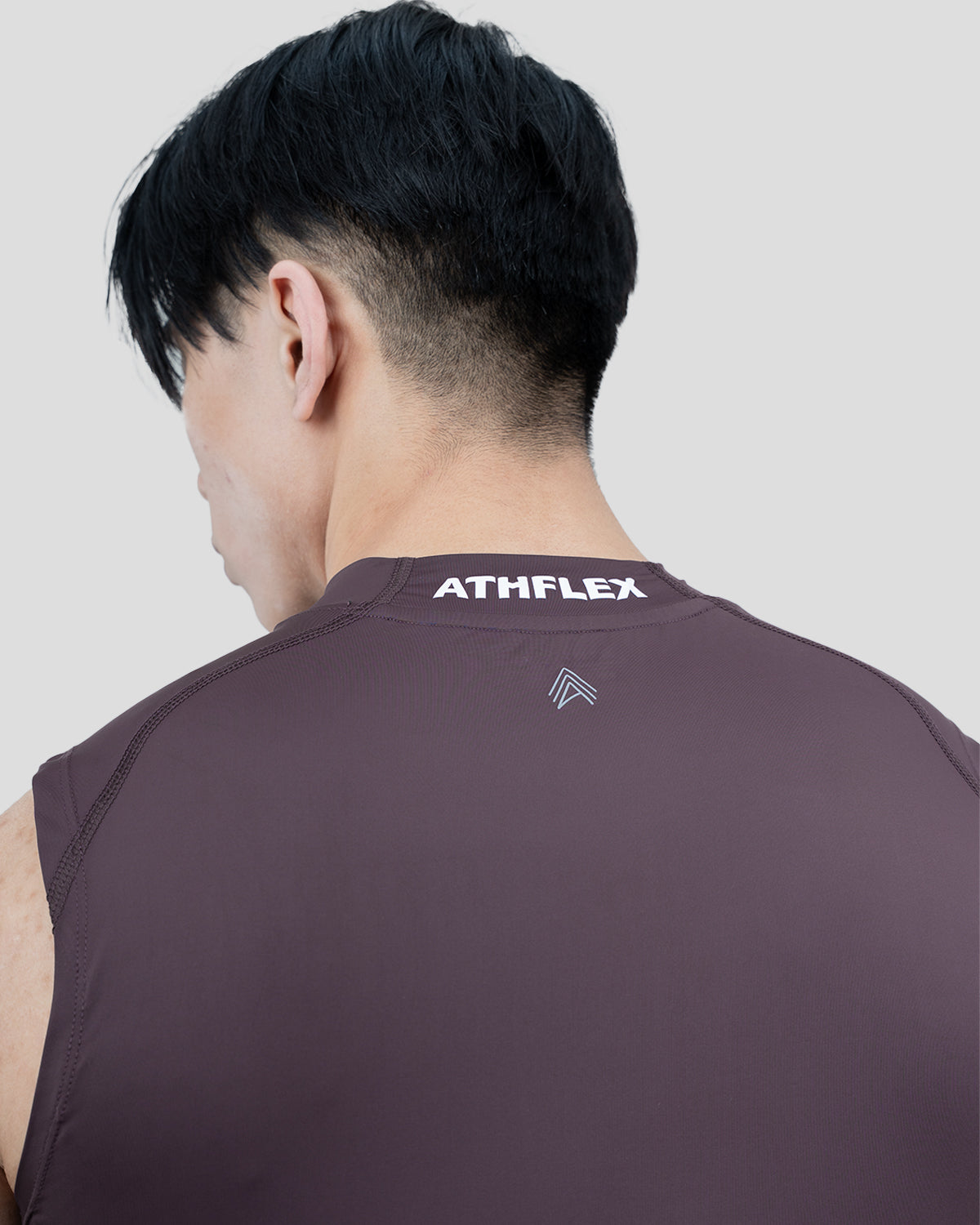 Hustle High Neck Compression Tank