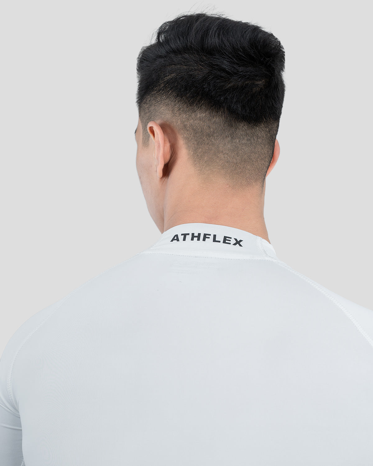 Hustle High Neck Full Sleeve Compression T-shirt