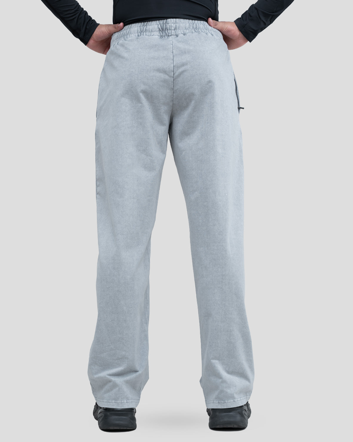 Acid Wash Straight Pants