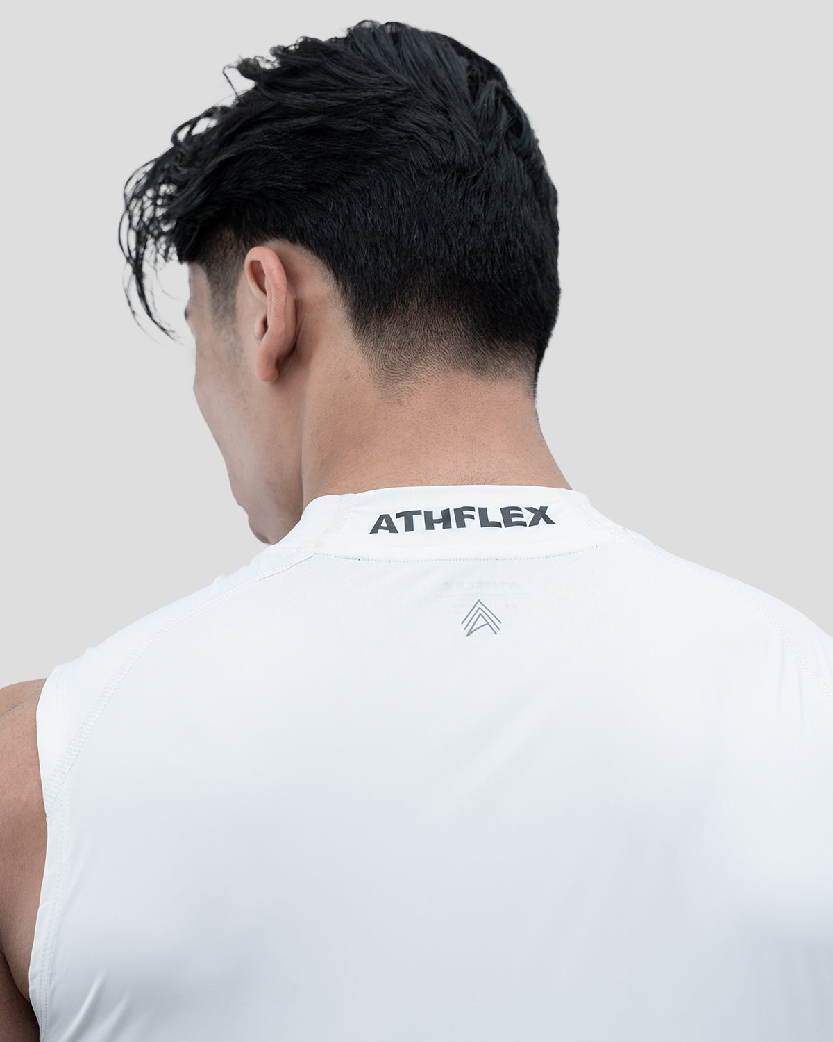 Hustle High Neck Compression Tank