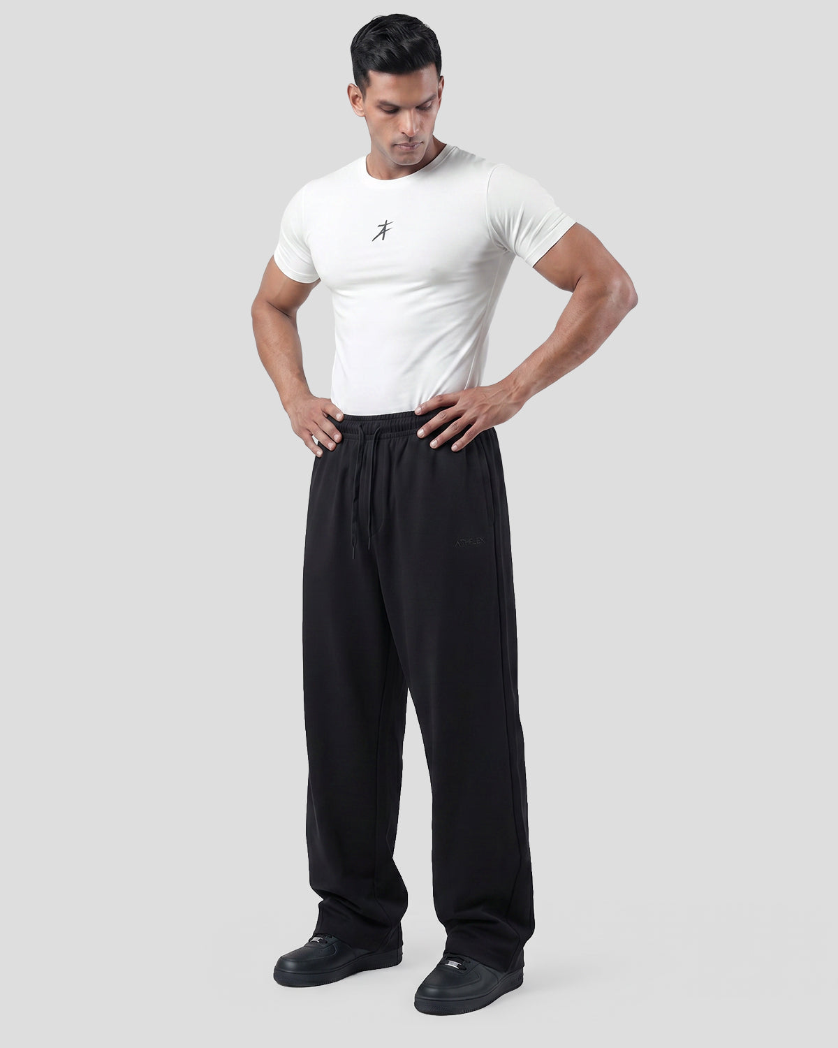Sloid Baggy Pants