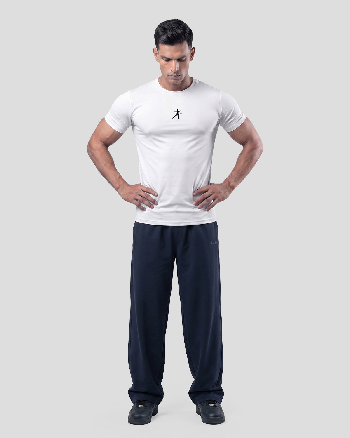 Sloid Baggy Pants