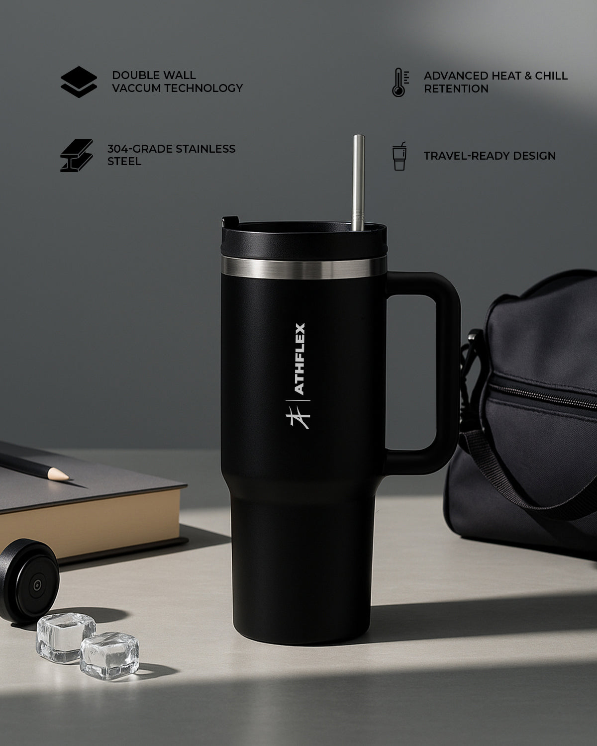 Athflex Stainless Steel Tumbler